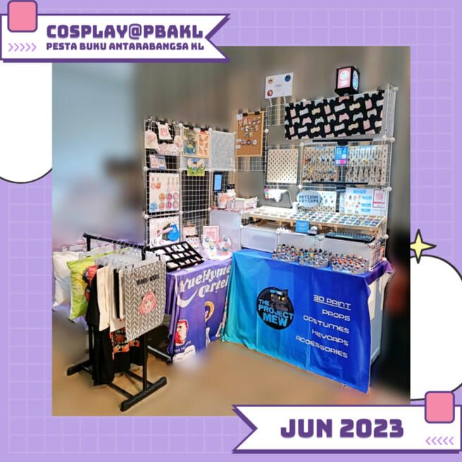 Cosplay@pbakl (pesta buku antarabangsa kl) - jun 2023