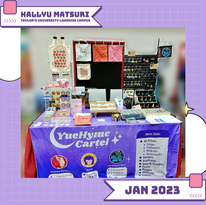 hallyu matsuri (taylor's university lakeside campus) - jan 2023