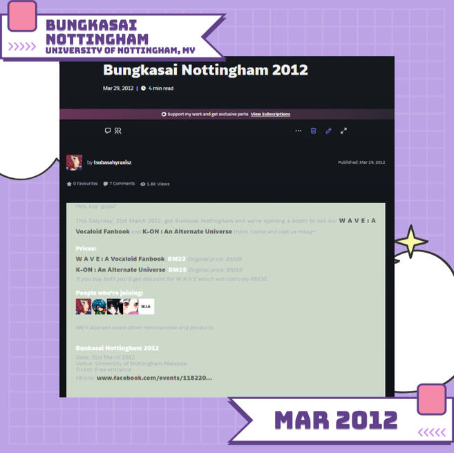 bungkasai nottingham (university of nottingham, my) - mar 2012