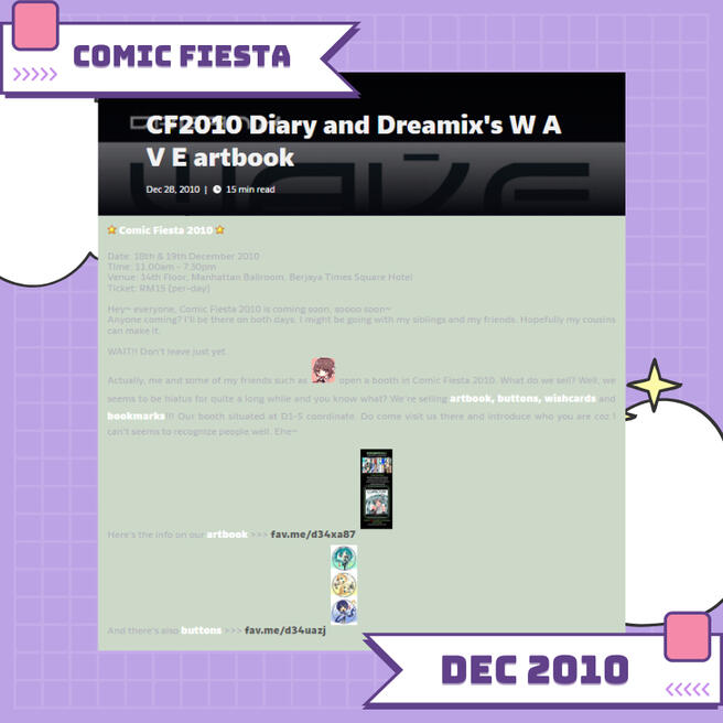 comic fiesta - dec 2010